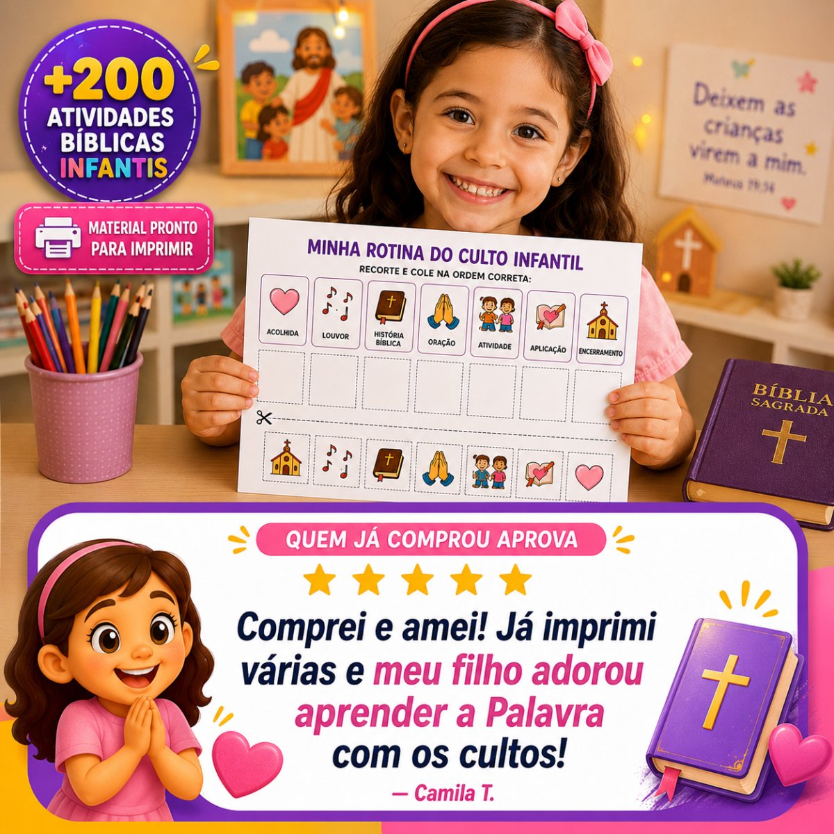 Material bíblico infantil